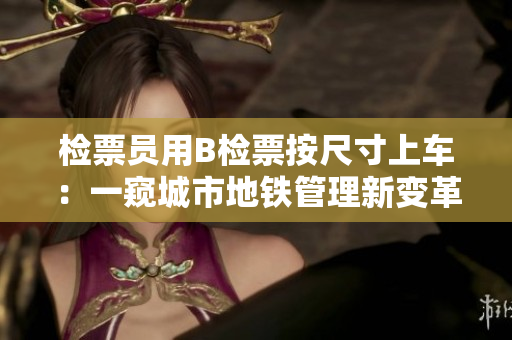 检票员用B检票按尺寸上车：一窥城市地铁管理新变革