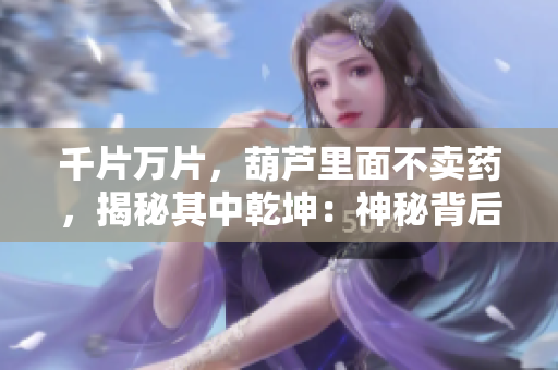 千片万片，葫芦里面不卖药，揭秘其中乾坤：神秘背后的真相