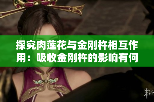 探究肉莲花与金刚杵相互作用：吸收金刚杵的影响有何影响？