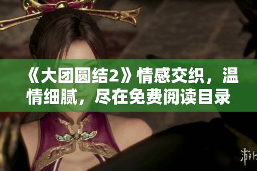 《大团圆结2》情感交织，温情细腻，尽在免费阅读目录