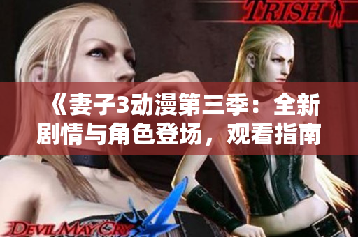 《妻子3动漫第三季：全新剧情与角色登场，观看指南》