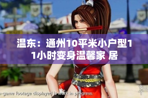 温东：通州10平米小户型11小时变身温馨家 居