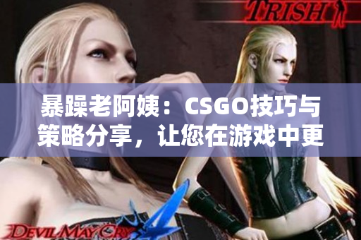 暴躁老阿姨：CSGO技巧与策略分享，让您在游戏中更具优势
