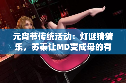 元宵节传统活动：灯谜猜猜乐，苏秦让MD变成母的有趣故事