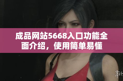 成品网站5668入口功能全面介绍，使用简单易懂