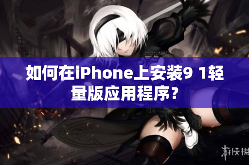 如何在iPhone上安装9 1轻量版应用程序？