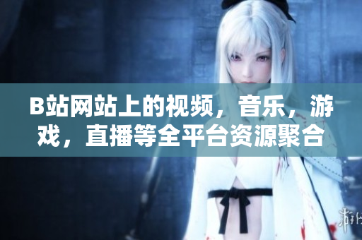B站网站上的视频，音乐，游戏，直播等全平台资源聚合下载汇总