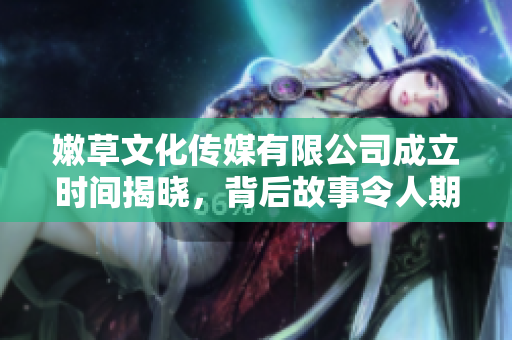 嫩草文化传媒有限公司成立时间揭晓，背后故事令人期待