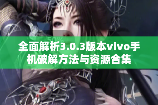 全面解析3.0.3版本vivo手机破解方法与资源合集