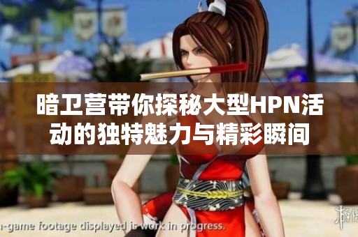 暗卫营带你探秘大型HPN活动的独特魅力与精彩瞬间