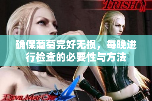 确保葡萄完好无损，每晚进行检查的必要性与方法