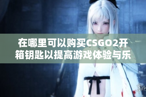 在哪里可以购买CSGO2开箱钥匙以提高游戏体验与乐趣