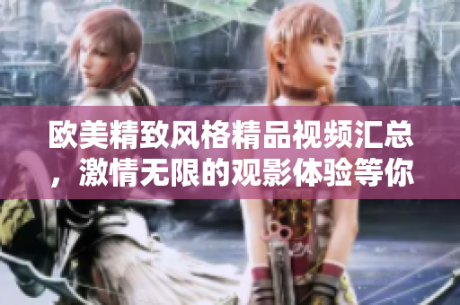 欧美精致风格精品视频汇总，激情无限的观影体验等你探索