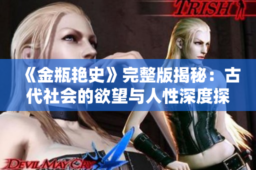 《金瓶艳史》完整版揭秘：古代社会的欲望与人性深度探索
