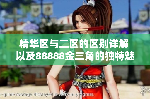 精华区与二区的区别详解 以及88888金三角的独特魅力分析