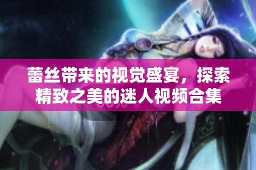 蕾丝带来的视觉盛宴，探索精致之美的迷人视频合集