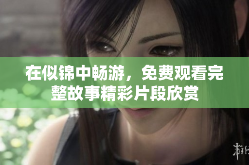 在似锦中畅游，免费观看完整故事精彩片段欣赏