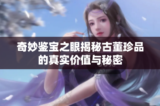 奇妙鉴宝之眼揭秘古董珍品的真实价值与秘密