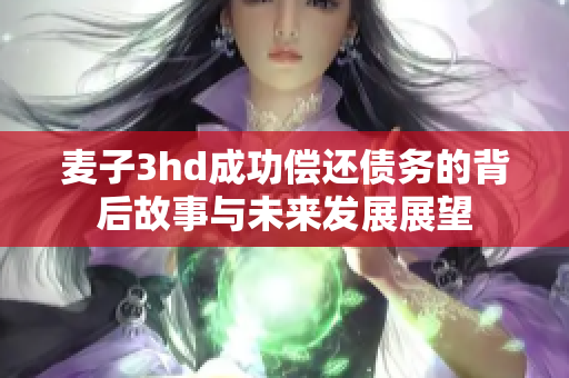 麦子3hd成功偿还债务的背后故事与未来发展展望