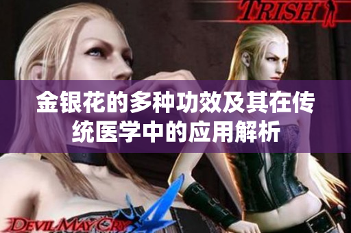金银花的多种功效及其在传统医学中的应用解析