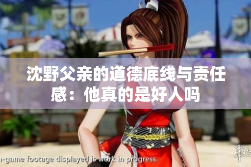 沈野父亲的道德底线与责任感：他真的是好人吗