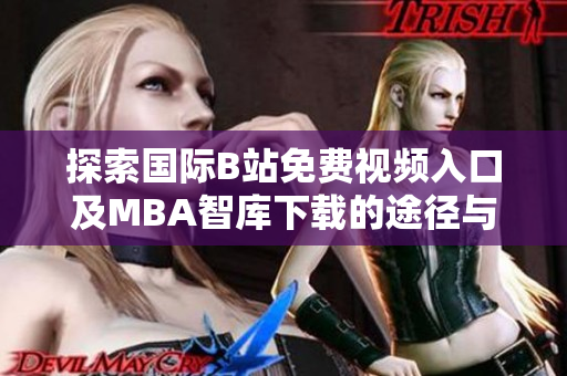 探索国际B站免费视频入口及MBA智库下载的途径与资源分析