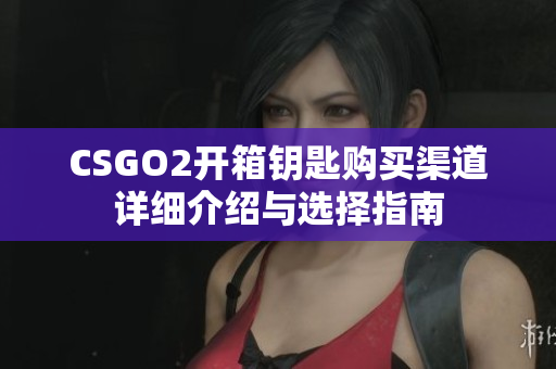 CSGO2开箱钥匙购买渠道详细介绍与选择指南