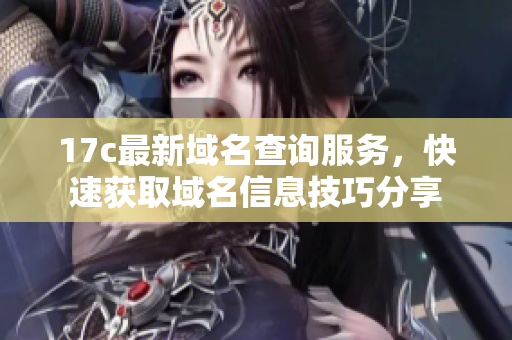 17c最新域名查询服务，快速获取域名信息技巧分享