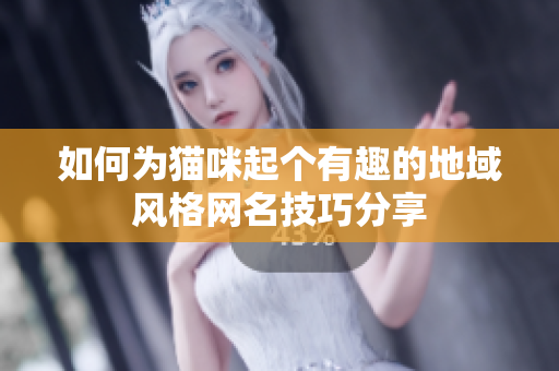 如何为猫咪起个有趣的地域风格网名技巧分享
