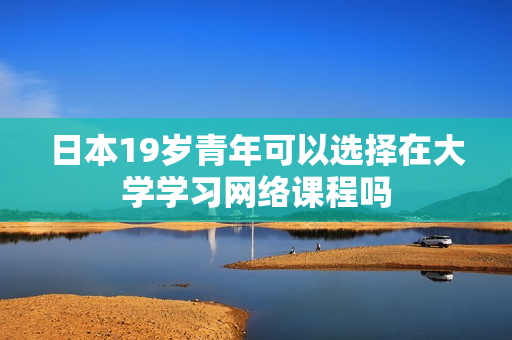 日本19岁青年可以选择在大学学习网络课程吗