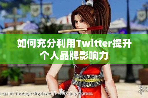 如何充分利用Twitter提升个人品牌影响力