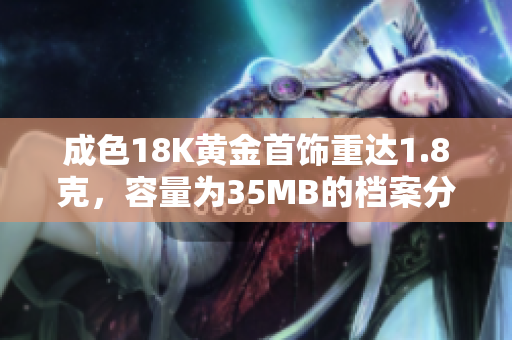 成色18K黄金首饰重达1.8克，容量为35MB的档案分析