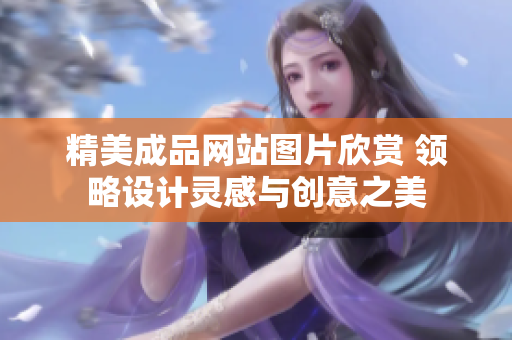 精美成品网站图片欣赏 领略设计灵感与创意之美