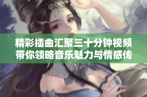 精彩插曲汇聚三十分钟视频带你领略音乐魅力与情感传递