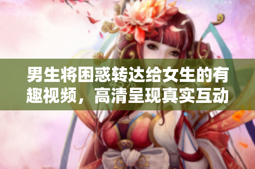 男生将困惑转达给女生的有趣视频，高清呈现真实互动