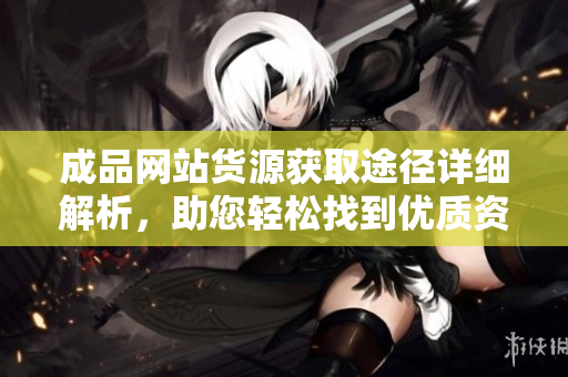 成品网站货源获取途径详细解析，助您轻松找到优质资源