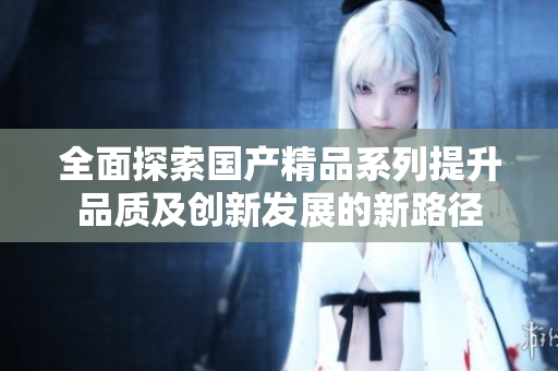 全面探索国产精品系列提升品质及创新发展的新路径