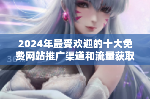 2024年最受欢迎的十大免费网站推广渠道和流量获取策略分析