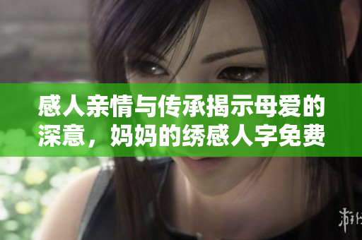 感人亲情与传承揭示母爱的深意，妈妈的绣感人字免费在线观看