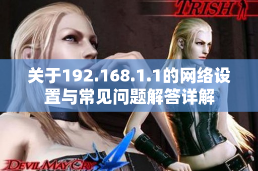 关于192.168.1.1的网络设置与常见问题解答详解