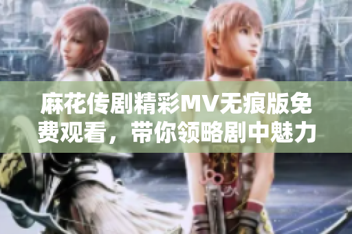 麻花传剧精彩MV无痕版免费观看，带你领略剧中魅力与精彩瞬间