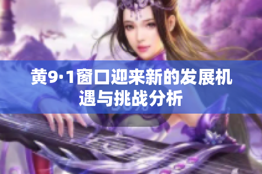 黄9·1窗口迎来新的发展机遇与挑战分析