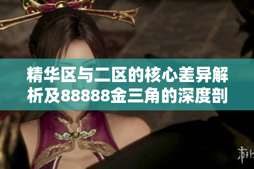 精华区与二区的核心差异解析及88888金三角的深度剖析