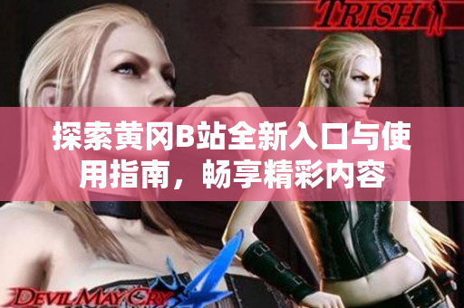 探索黄冈B站全新入口与使用指南，畅享精彩内容