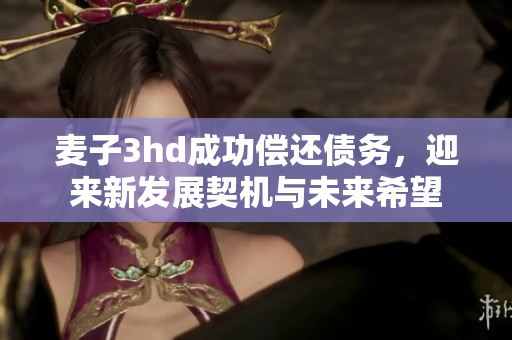 麦子3hd成功偿还债务，迎来新发展契机与未来希望