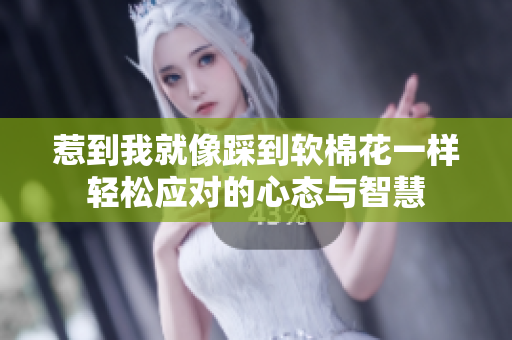 惹到我就像踩到软棉花一样轻松应对的心态与智慧