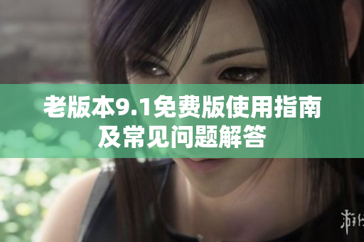 老版本9.1免费版使用指南及常见问题解答