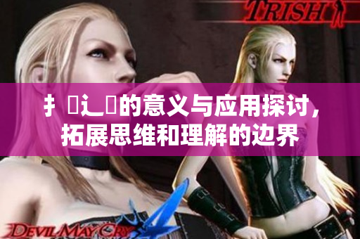 扌喿辶畐的意义与应用探讨，拓展思维和理解的边界