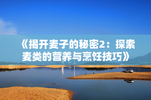 《揭开麦子的秘密2：探索麦类的营养与烹饪技巧》