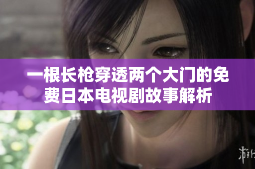 一根长枪穿透两个大门的免费日本电视剧故事解析